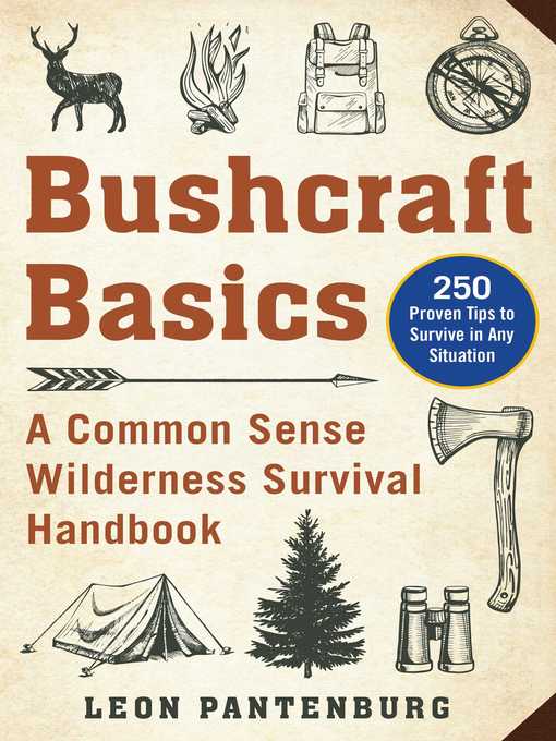 Title details for Bushcraft Basics: a Common Sense Wilderness Survival Handbook by Leon Pantenburg - Wait list